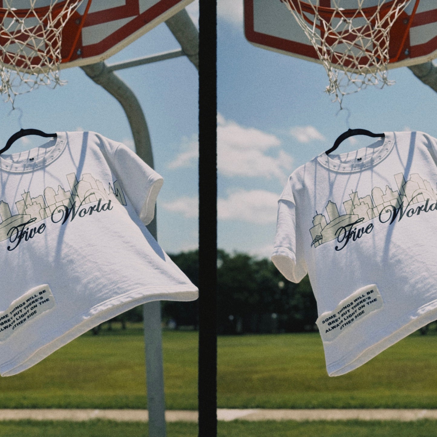 Five World Signature Cropped Tee
