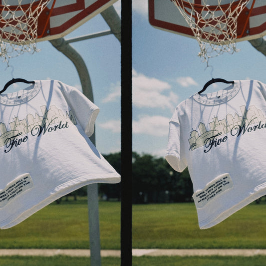Five World Signature Cropped Tee